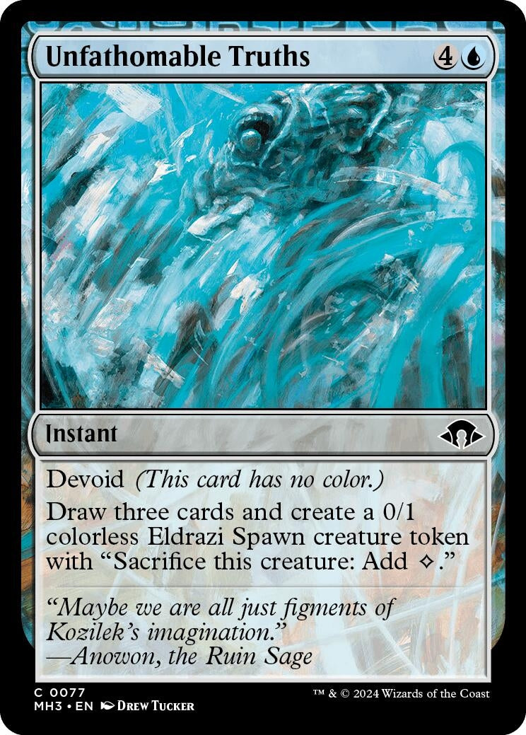 Image for Unfathomable Truths (77) [Modern Horizons 3] - Magic: The Gathering