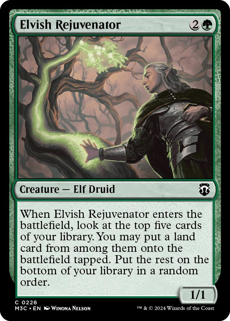 Image for Elvish Rejuvenator (226) [Modern Horizons 3] - Magic: The Gathering