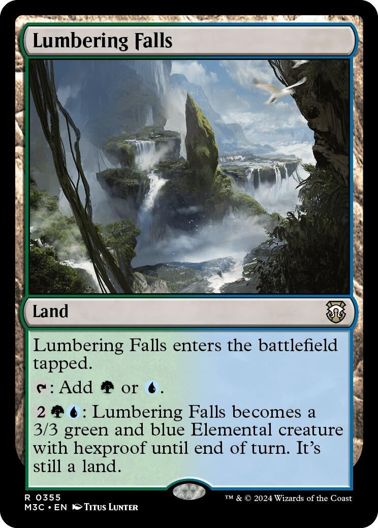 Image for Lumbering Falls (355) [Modern Horizons 3] - Magic: The Gathering