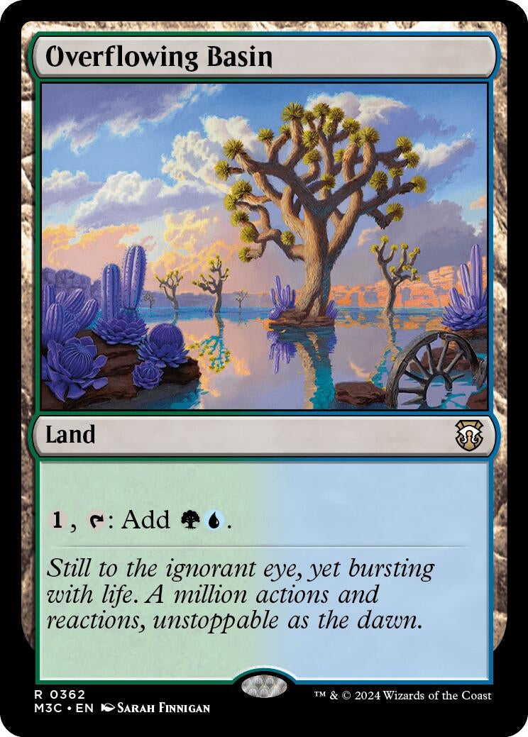 Image for Overflowing Basin (362) [Modern Horizons 3] - Magic: The Gathering