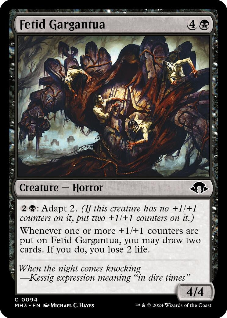 Image for Fetid Gargantua (94) [Modern Horizons 3] - Magic: The Gathering
