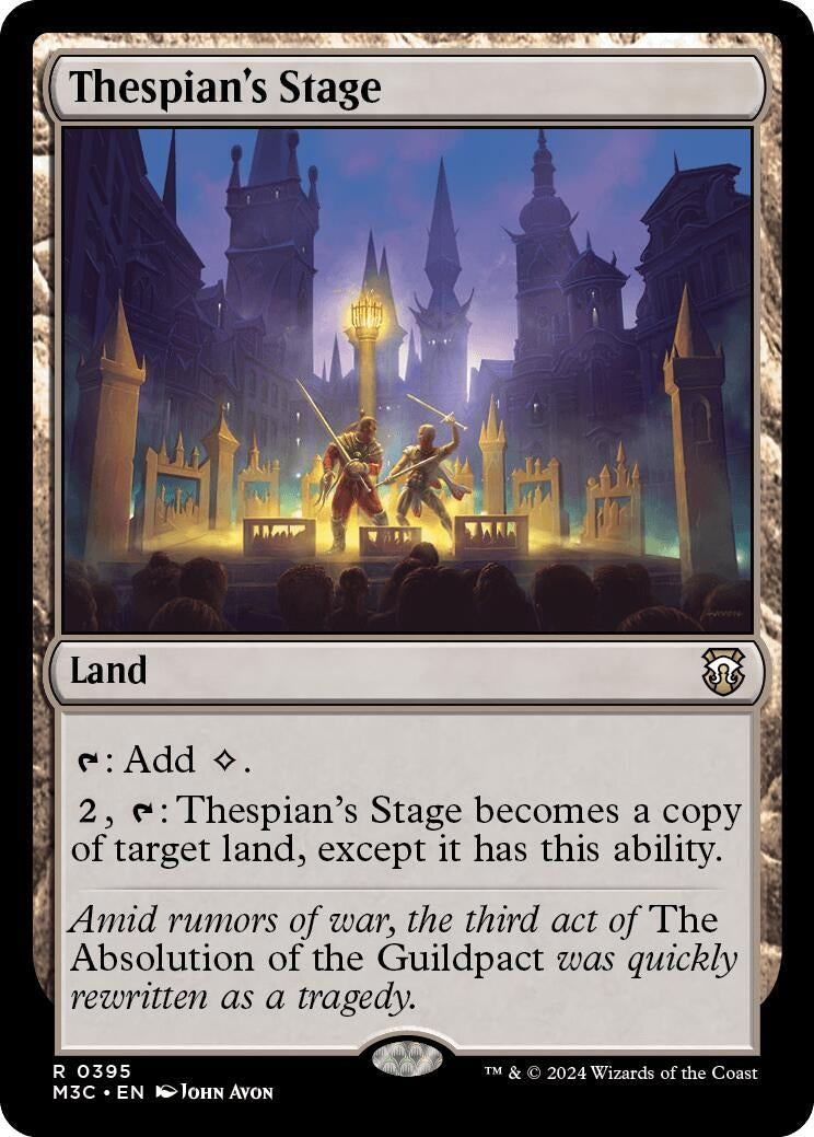 Image for Thespian's Stage (395) [Modern Horizons 3] - Magic: The Gathering