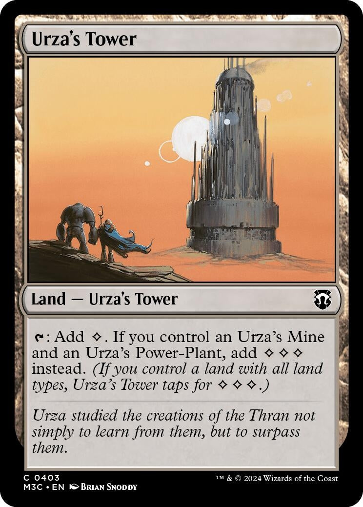Image for Urza's Tower (403) [Modern Horizons 3] - Magic: The Gathering
