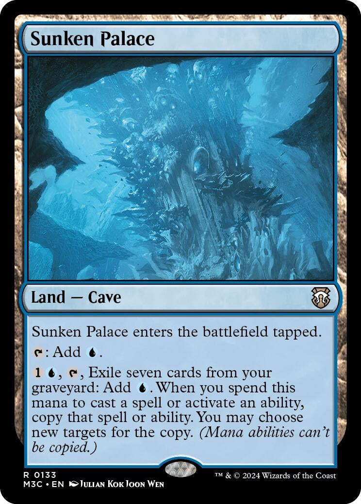 Image for Sunken Palace (133) [Modern Horizons 3] - Magic: The Gathering