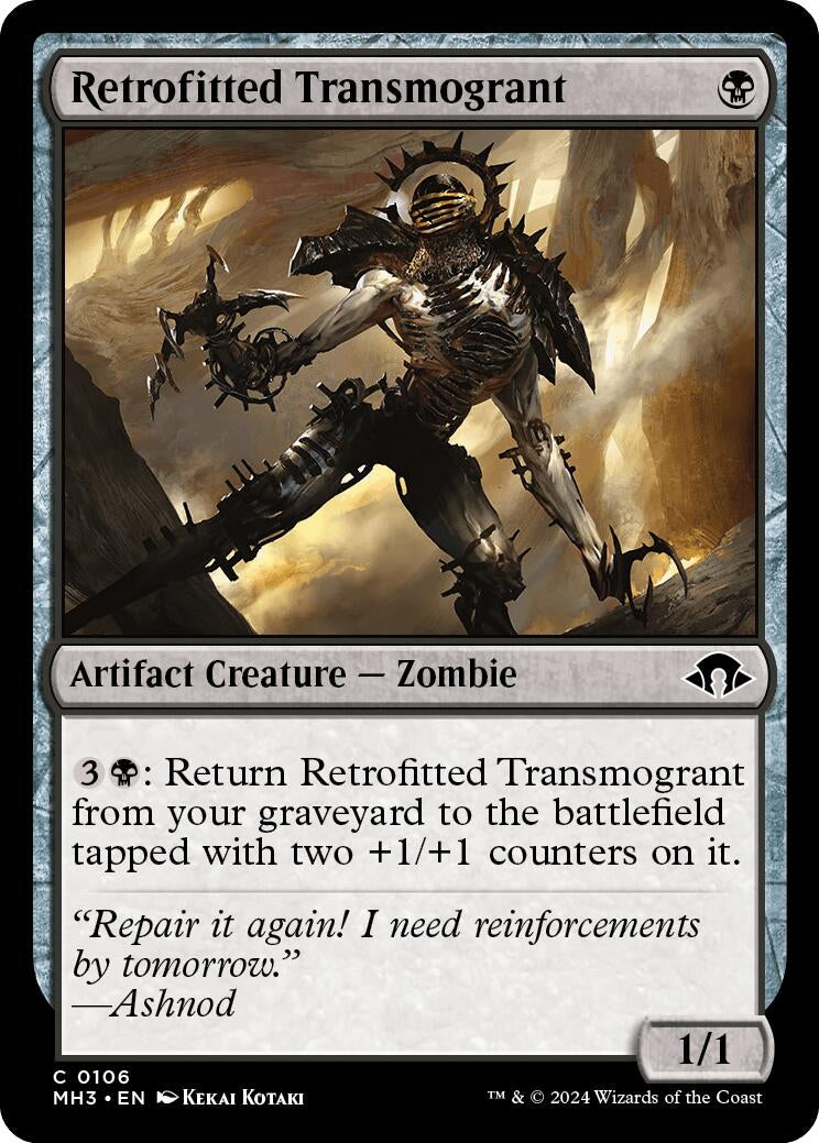 Image for Retrofitted Transmogrant (106) [Modern Horizons 3] - Magic: The Gathering