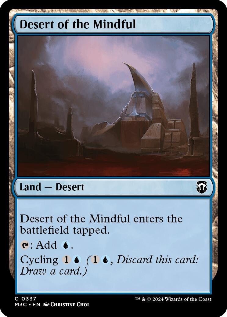Image for Desert of the Mindful (337) [Modern Horizons 3] - Magic: The Gathering
