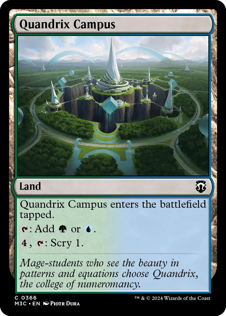 Image for Quandrix Campus (366) [Modern Horizons 3] - Magic: The Gathering