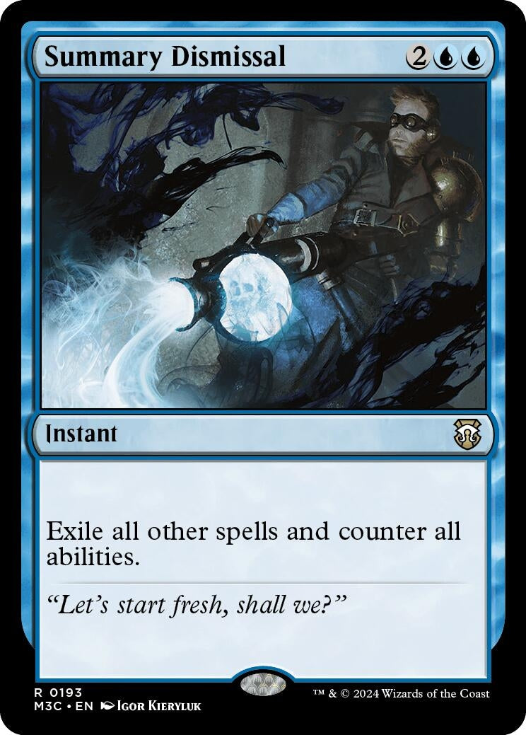 Image for Summary Dismissal (193) [Modern Horizons 3] - Magic: The Gathering