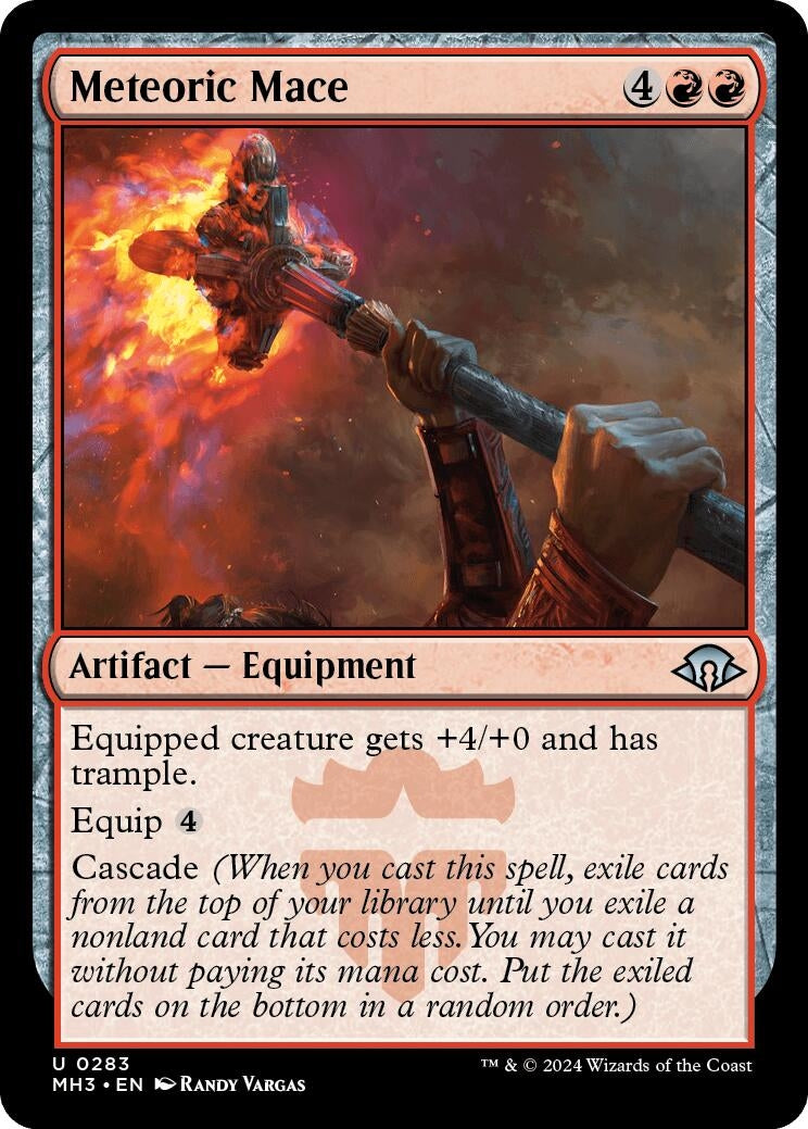 Image for Meteoric Mace (283) [Modern Horizons 3] - Magic: The Gathering
