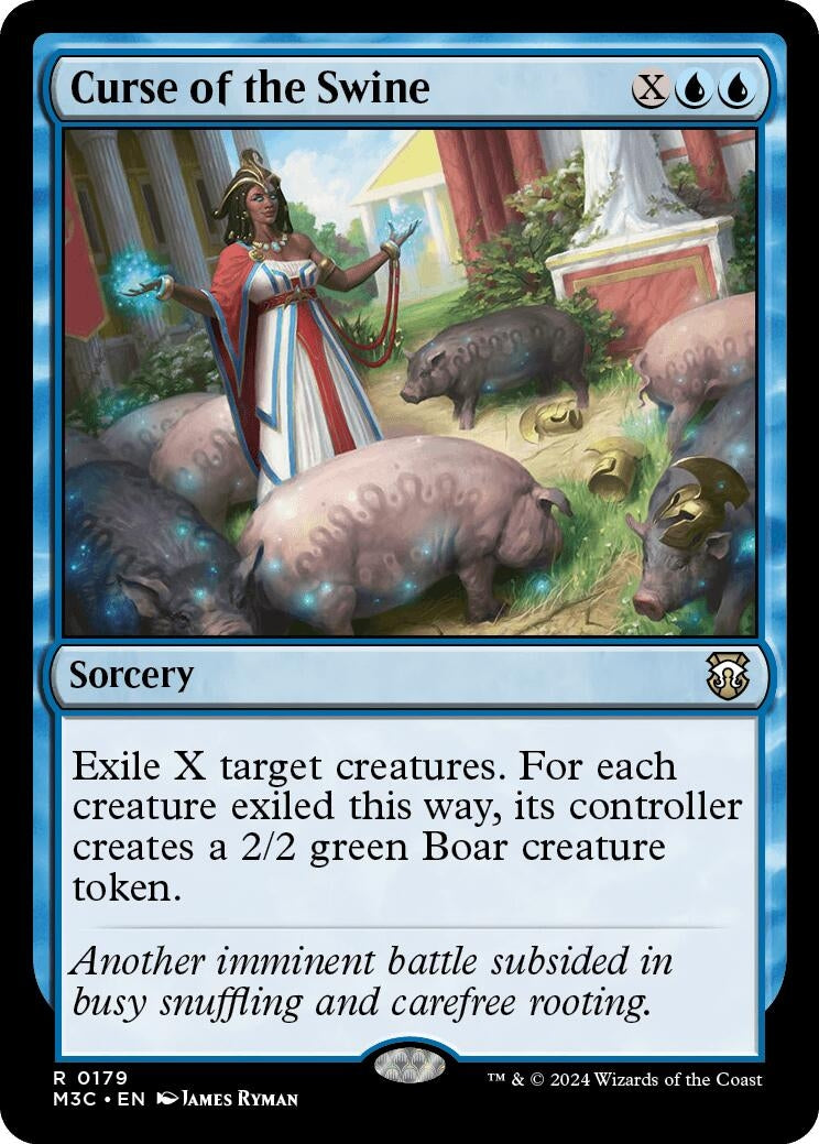 Image for Curse of the Swine (179) [Modern Horizons 3] - Magic: The Gathering