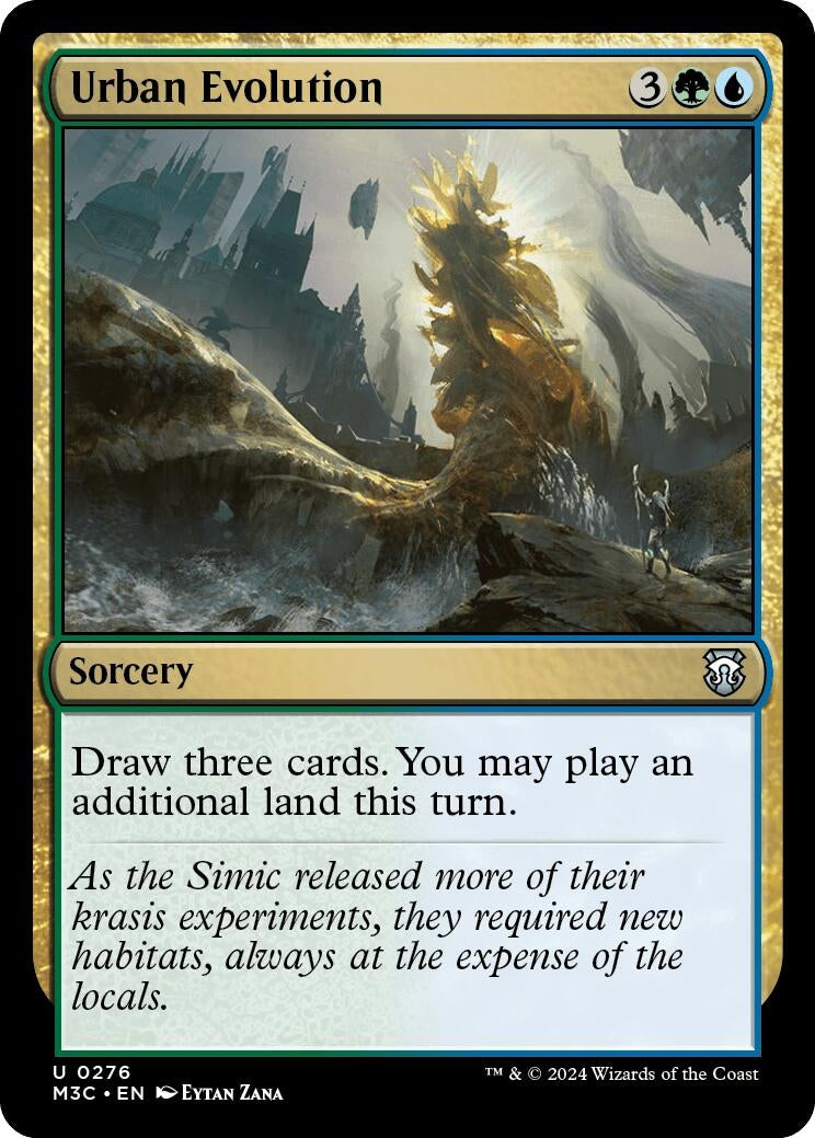 Image for Urban Evolution (276) [Modern Horizons 3] - Magic: The Gathering