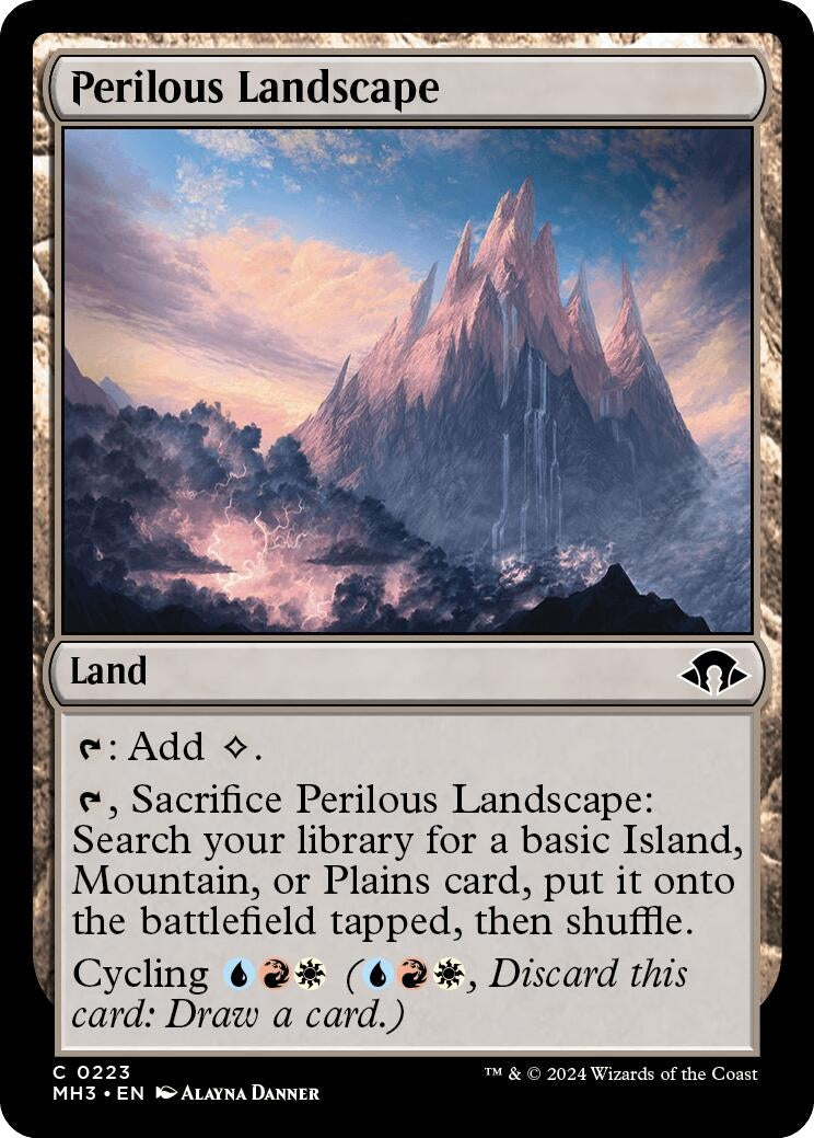 Image for Perilous Landscape (223) [Modern Horizons 3] - Magic: The Gathering