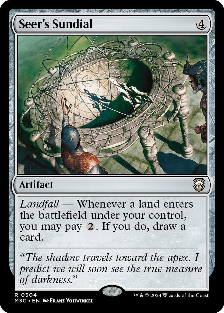 Image for Seer's Sundial (304) [Modern Horizons 3] - Magic: The Gathering