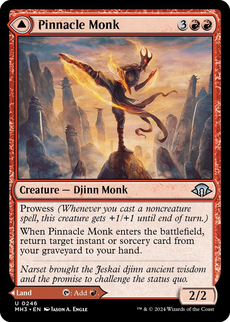 Image for Pinnacle Monk (246) [Modern Horizons 3] - Magic: The Gathering