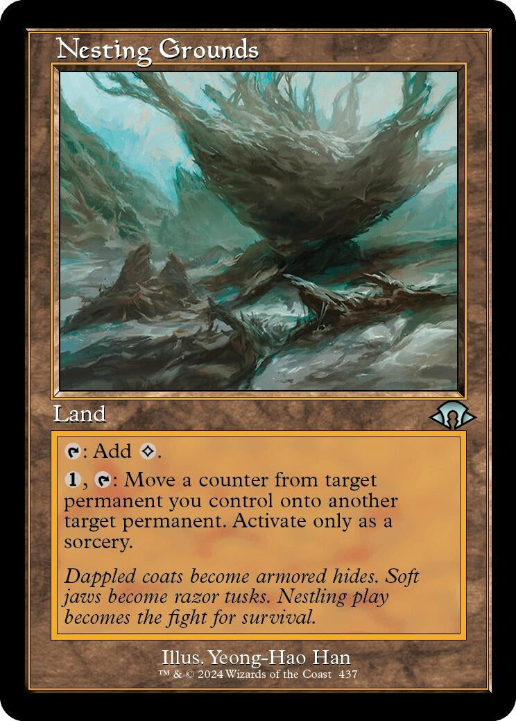 Image for Nesting Grounds (Retro Frame) (437) [Modern Horizons 3] - Magic: The Gathering
