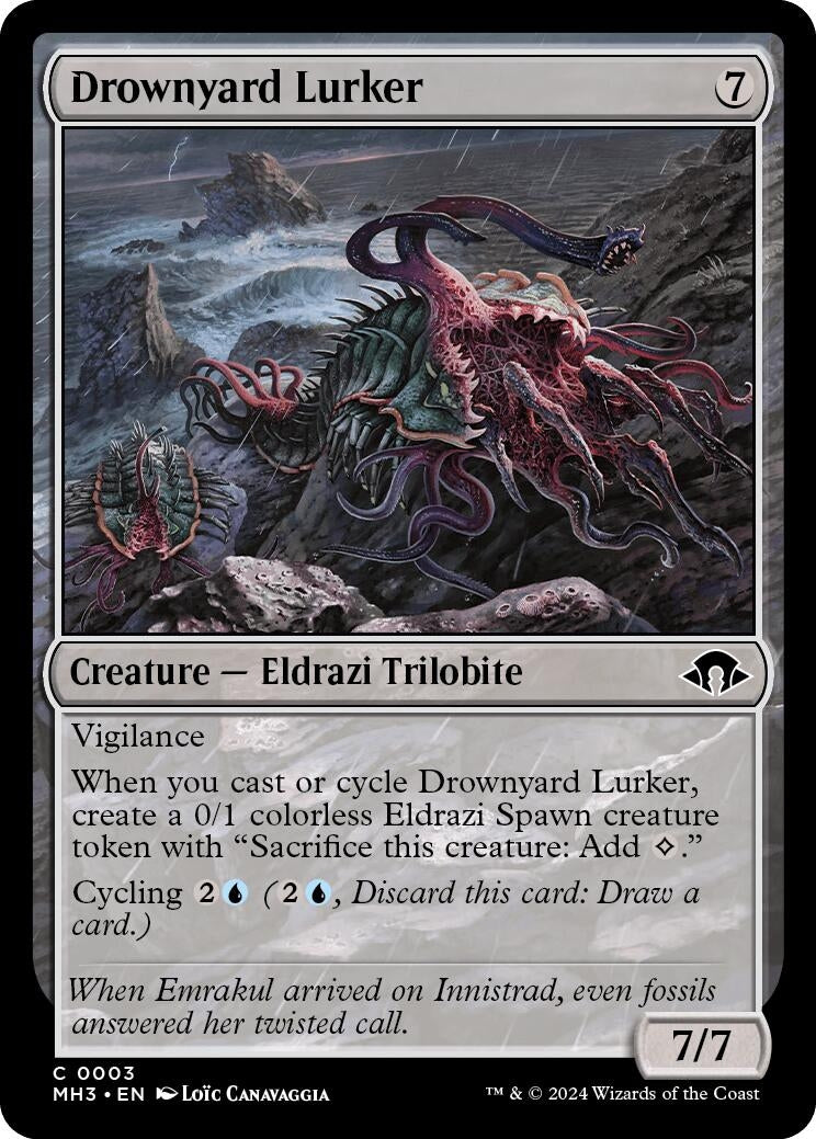 Image for Drownyard Lurker (3) [Modern Horizons 3] - Magic: The Gathering