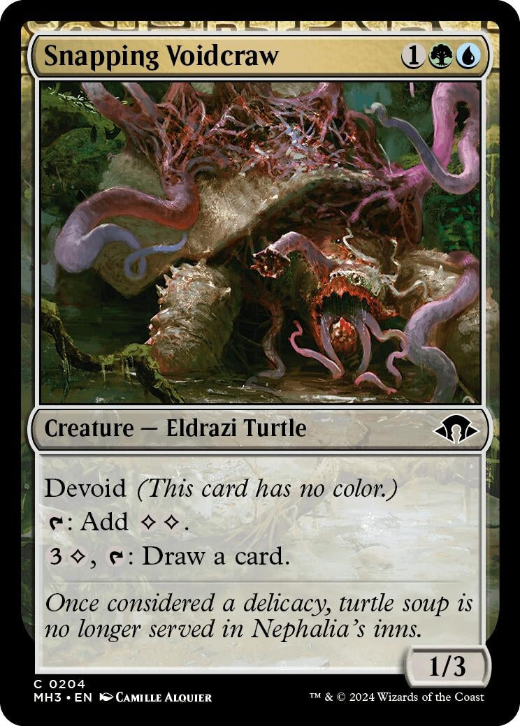 Image for Snapping Voidcraw (204) [Modern Horizons 3] - Magic: The Gathering