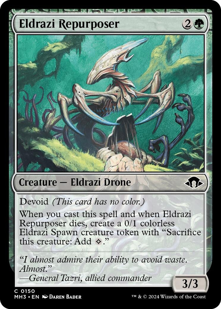 Image for Eldrazi Repurposer (150) [Modern Horizons 3] - Magic: The Gathering