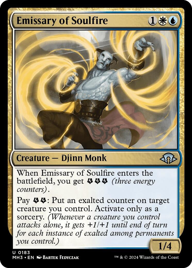 Image for Emissary of Soulfire (183) [Modern Horizons 3] - Magic: The Gathering