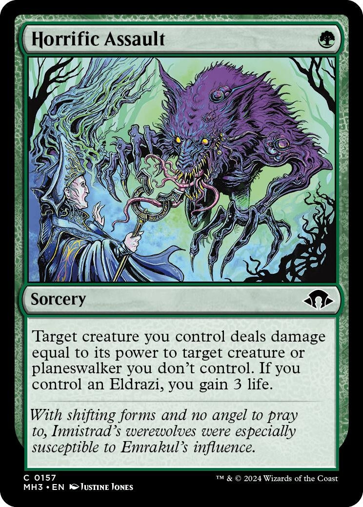 Image for Horrific Assault (157) [Modern Horizons 3] - Magic: The Gathering