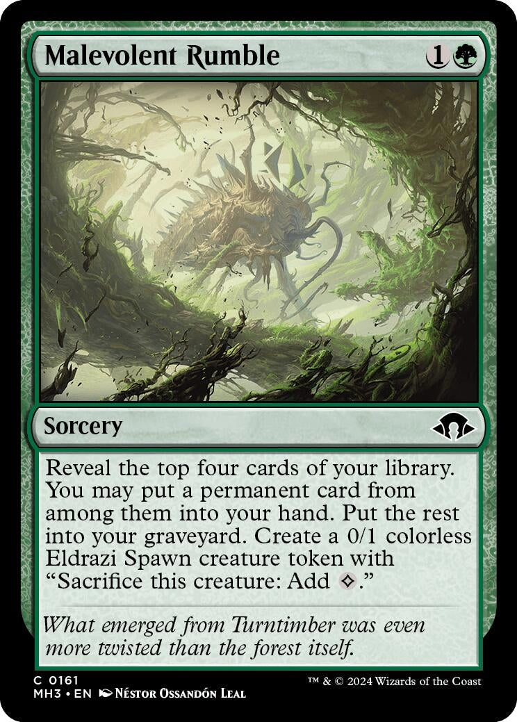 Image for Malevolent Rumble (161) [Modern Horizons 3] - Magic: The Gathering