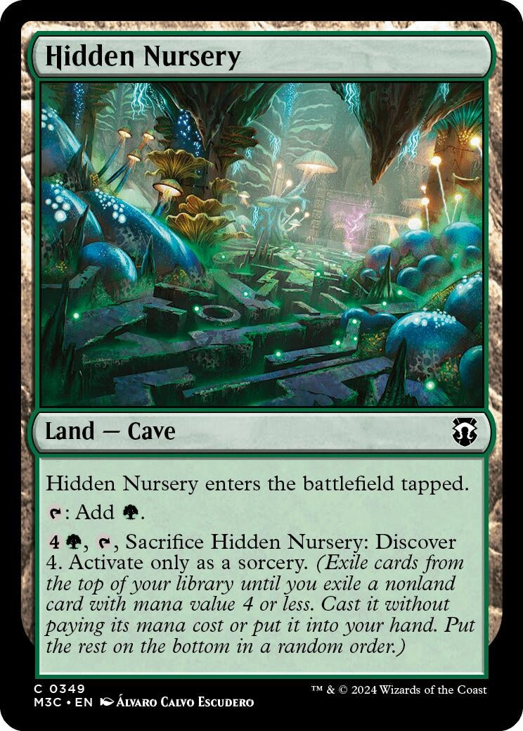 Image for Hidden Nursery (Ripple Foil) (349) [Modern Horizons 3] - Magic: The Gathering