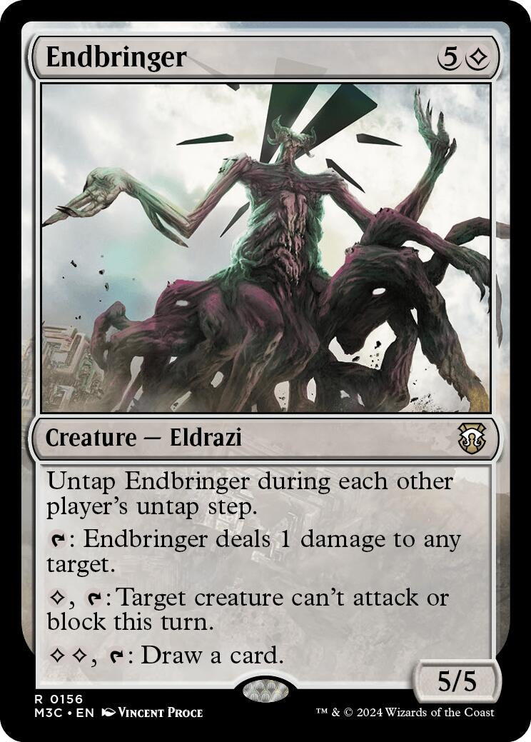 Image for Endbringer (Ripple Foil) (156) [Modern Horizons 3] - Magic: The Gathering