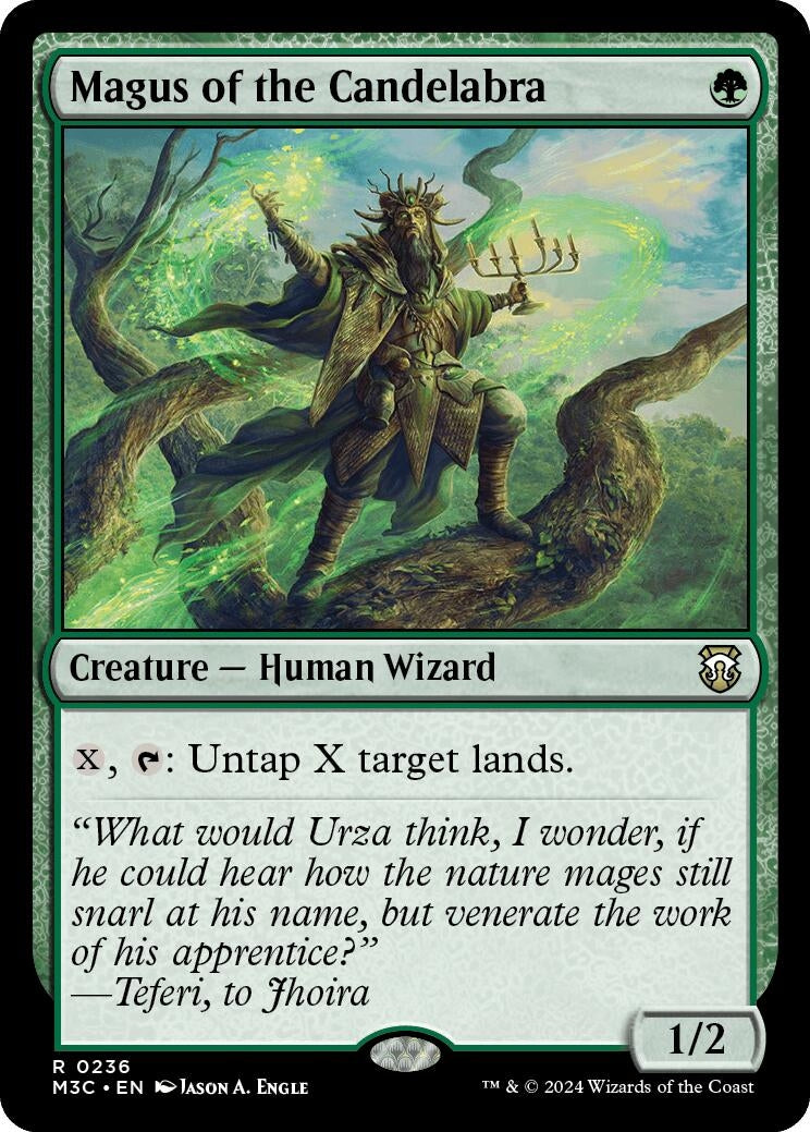 Image for Magus of the Candelabra (Ripple Foil) (236) [Modern Horizons 3] - Magic: The Gathering