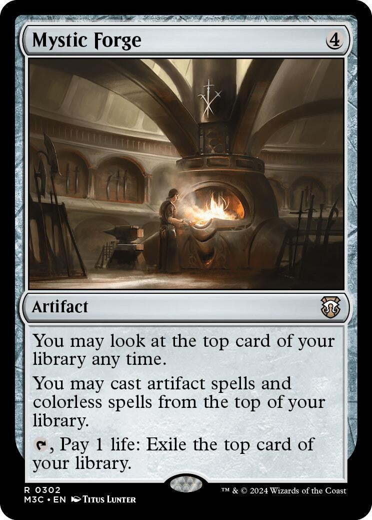Image for Mystic Forge (Ripple Foil) (302) [Modern Horizons 3] - Magic: The Gathering