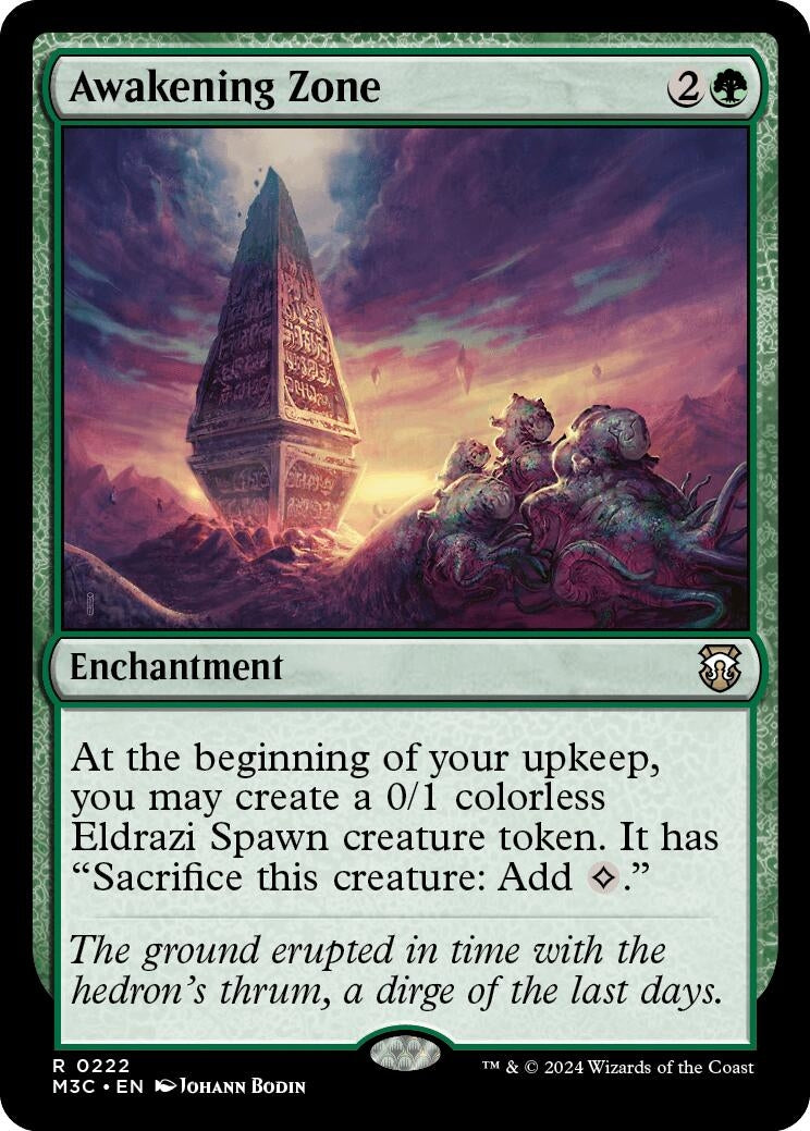 Image for Awakening Zone (Ripple Foil) (222) [Modern Horizons 3] - Magic: The Gathering