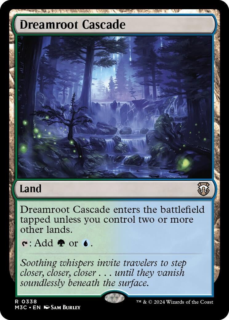 Image for Dreamroot Cascade (Ripple Foil) (338) [Modern Horizons 3] - Magic: The Gathering
