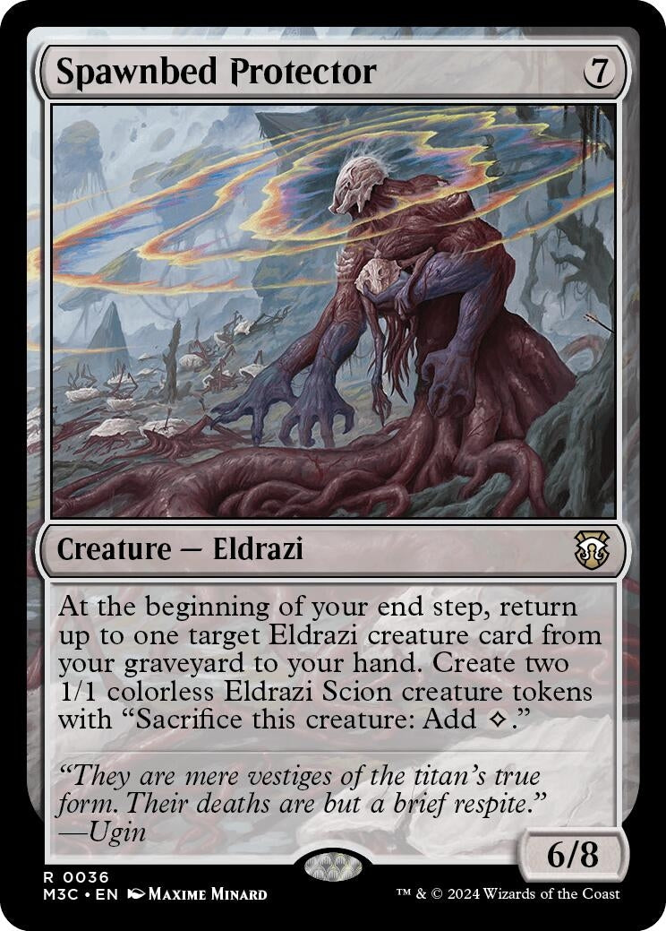 Image for Spawnbed Protector (Ripple Foil) (36) [Modern Horizons 3] - Magic: The Gathering
