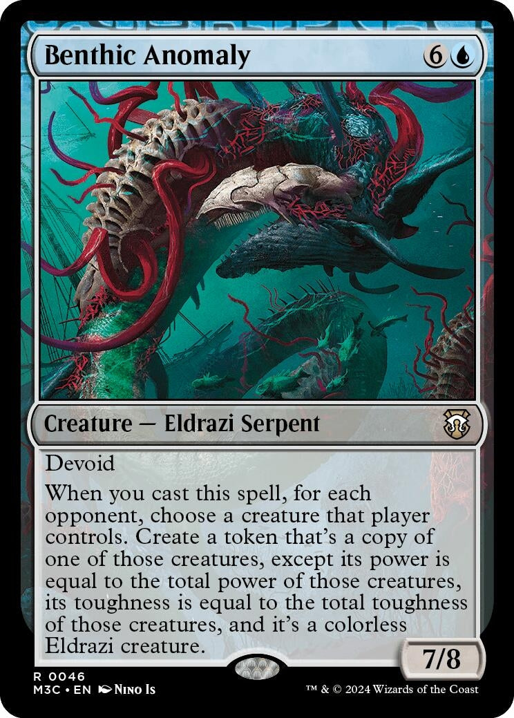 Image for Benthic Anomaly (Ripple Foil) (46) [Modern Horizons 3] - Magic: The Gathering