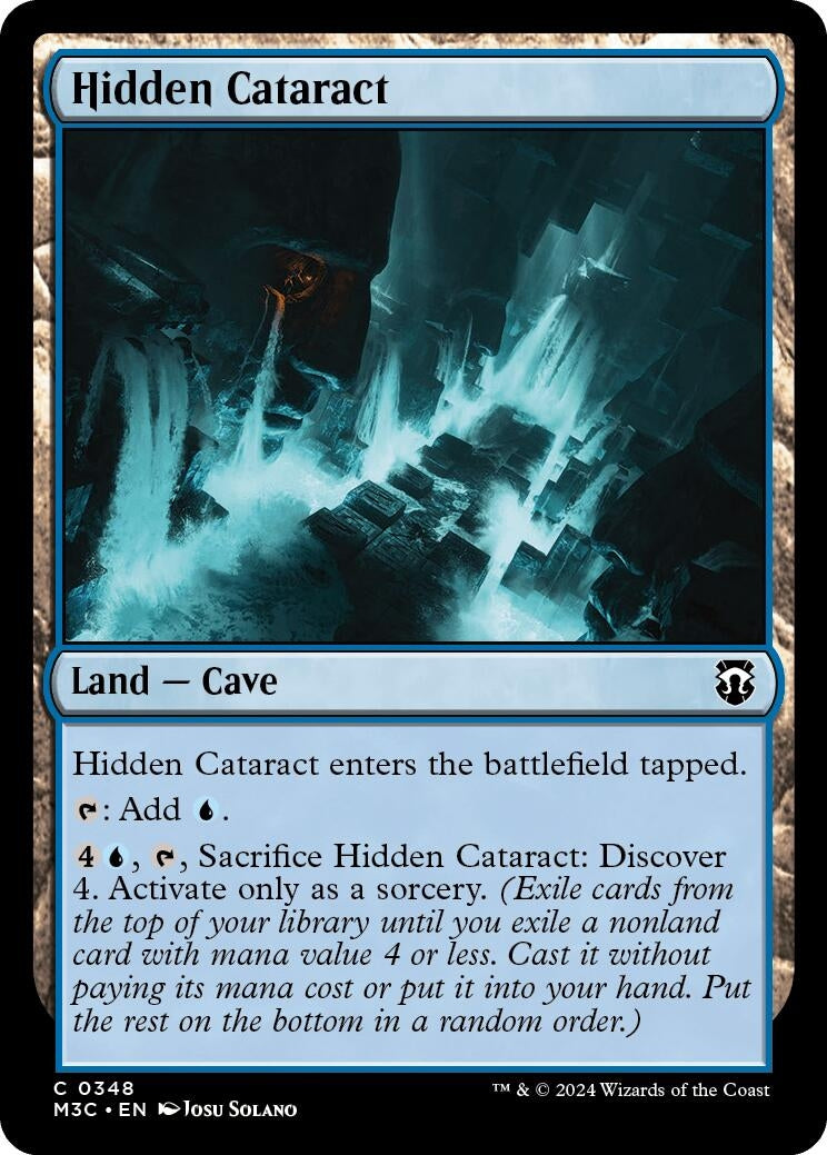 Image for Hidden Cataract (Ripple Foil) (348) [Modern Horizons 3] - Magic: The Gathering