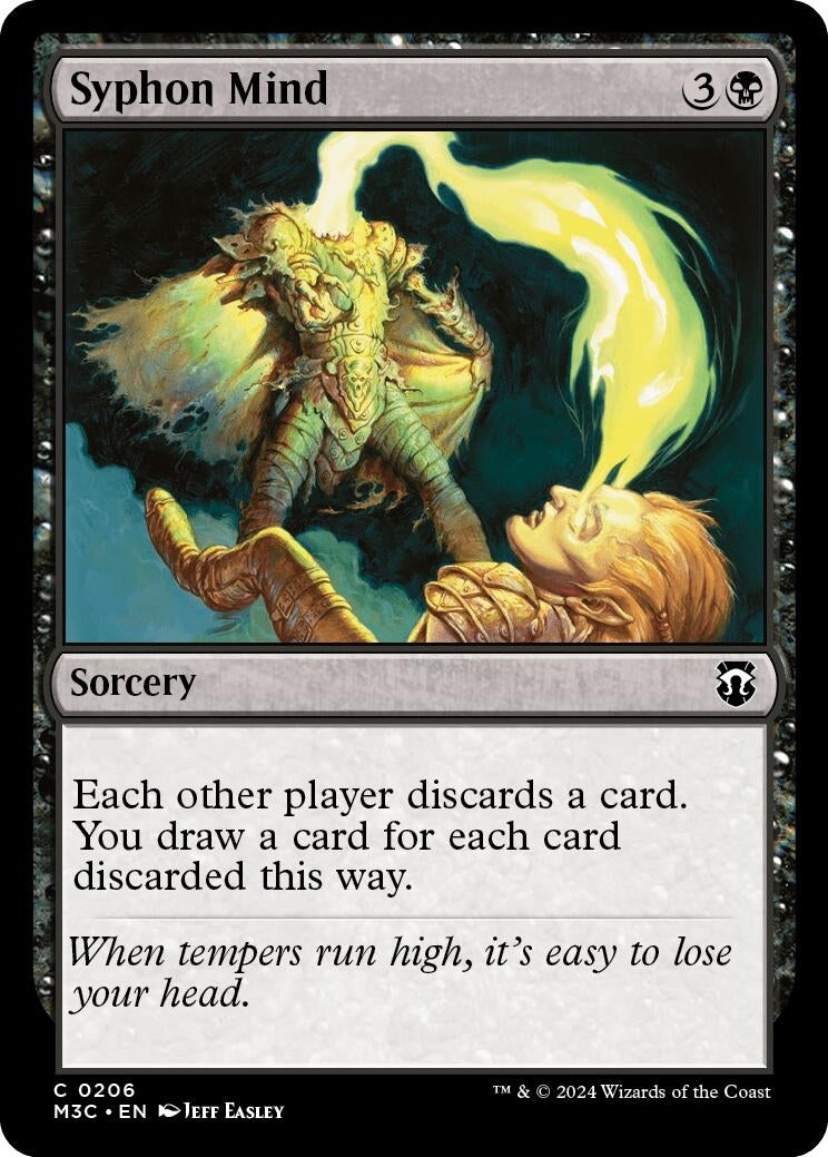Image for Syphon Mind (206) [Modern Horizons 3] - Magic: The Gathering