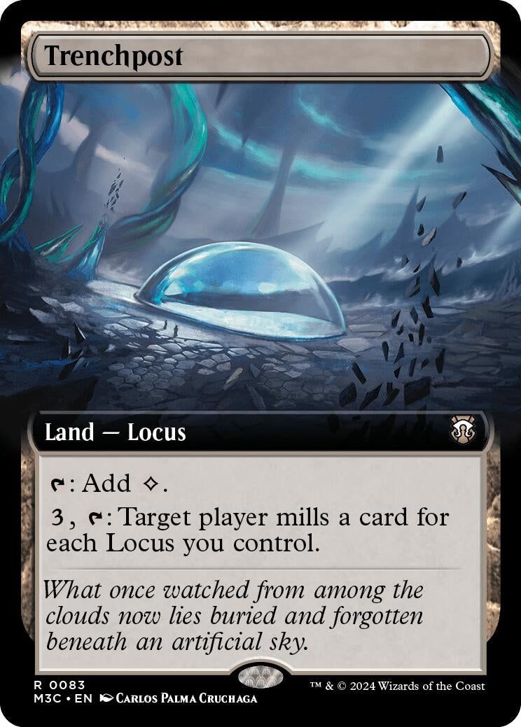 Image for Trenchpost (Extended Art) (83) [Modern Horizons 3] - Magic: The Gathering