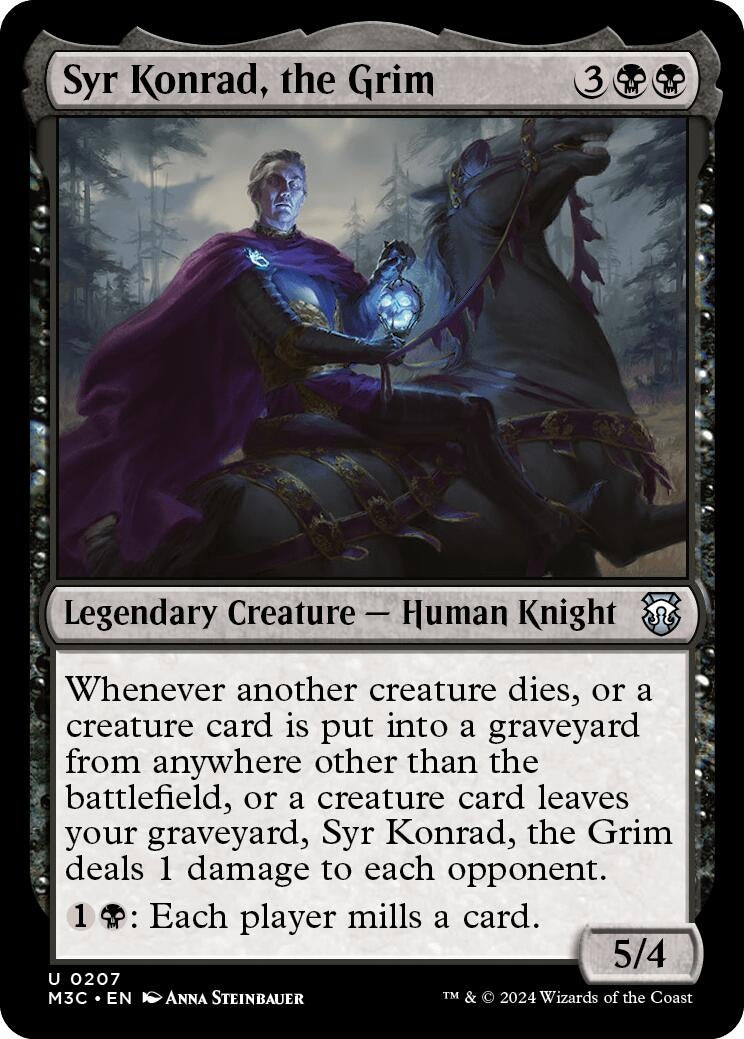 Image for Syr Konrad, the Grim (207) [Modern Horizons 3] - Magic: The Gathering