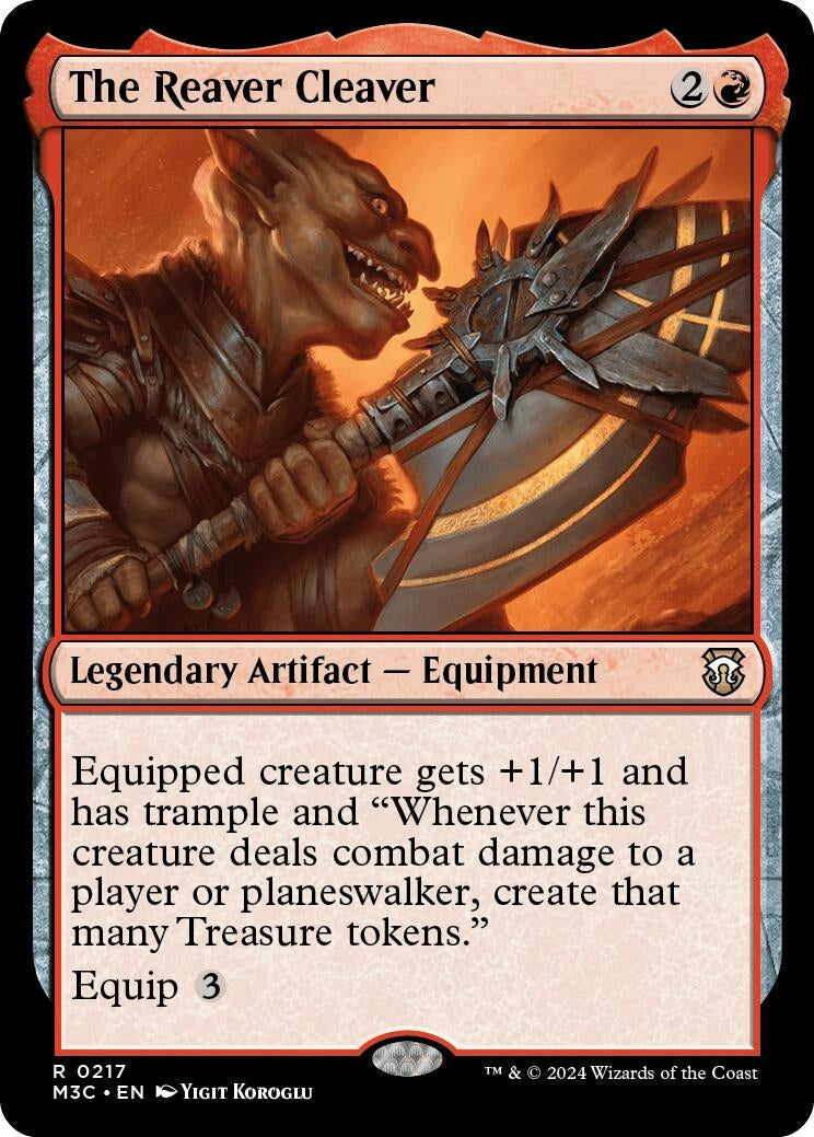 Image for The Reaver Cleaver (217) [Modern Horizons 3] - Magic: The Gathering