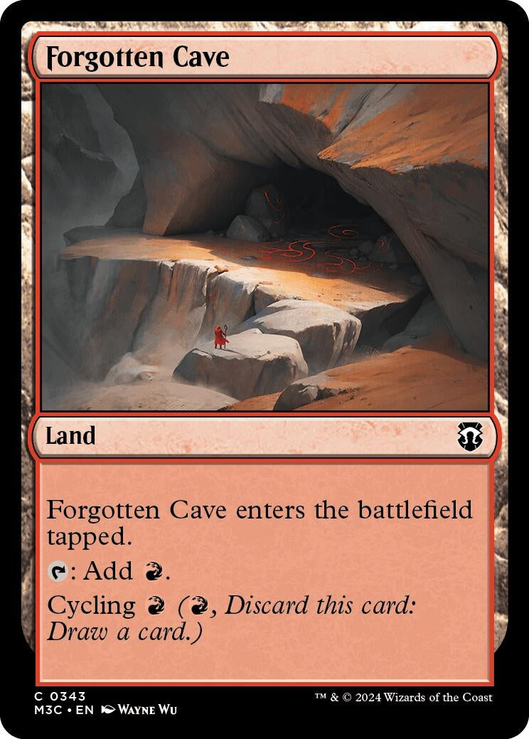 Image for Forgotten Cave (343) [Modern Horizons 3] - Magic: The Gathering