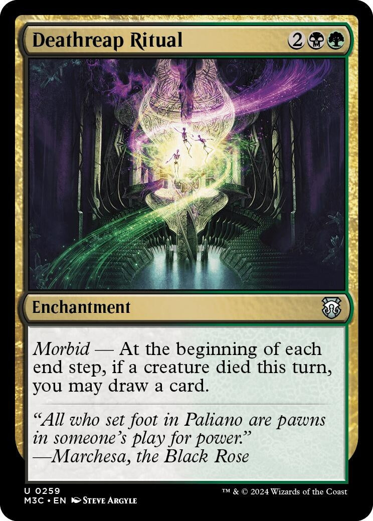 Image for Deathreap Ritual (259) [Modern Horizons 3] - Magic: The Gathering
