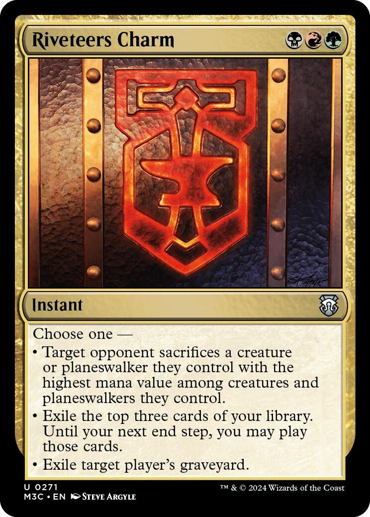 Image for Riveteers Charm (271) [Modern Horizons 3] - Magic: The Gathering