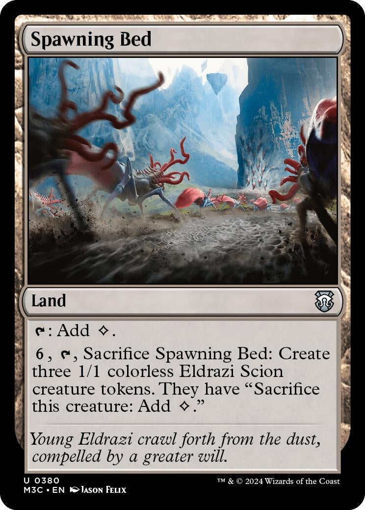 Image for Spawning Bed (Ripple Foil) (380) [Modern Horizons 3] - Magic: The Gathering
