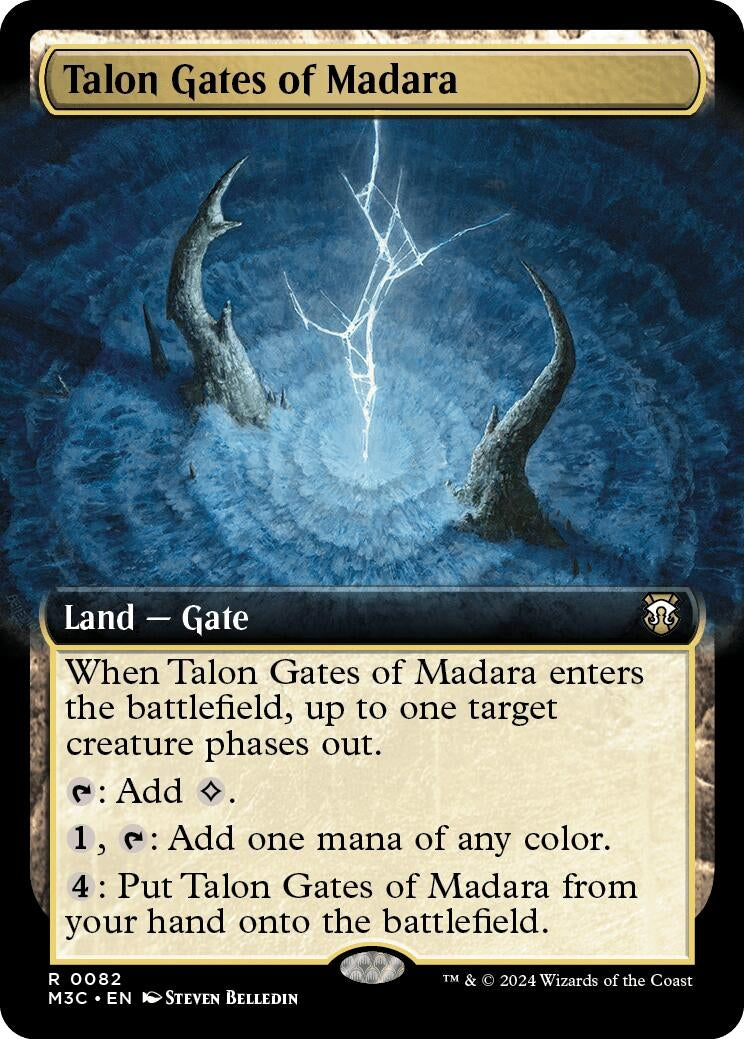 Image for Talon Gates of Madara (Extended Art) (Ripple Foil) (82) [Modern Horizons 3] - Magic: The Gathering
