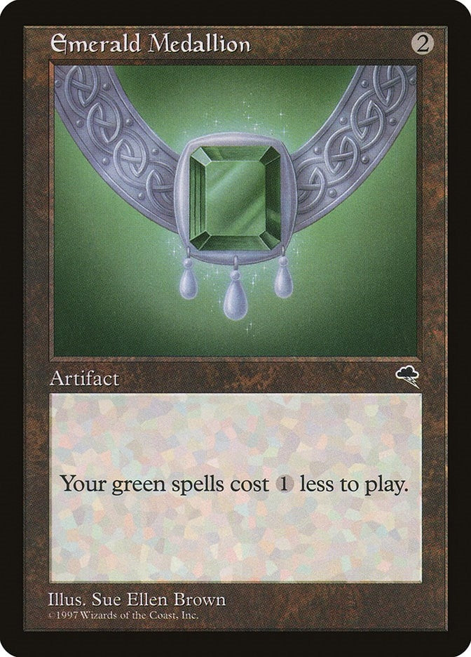 Image for Emerald Medallion (283) [Tempest] - Magic: The Gathering