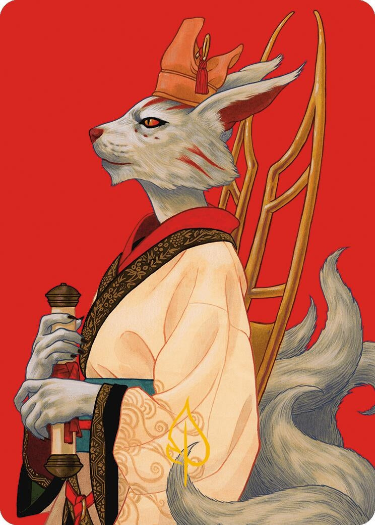 Pearl-Ear, Imperial Advisor Art Card (Gold-Stamped Signature) (45) [Art Series: Modern Horizons 3]