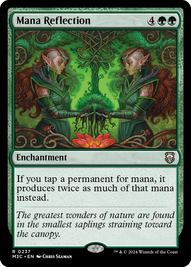 Image for Mana Reflection (Ripple Foil) (237) [Modern Horizons 3] - Magic: The Gathering