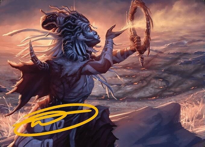 Witch Enchanter Art Card (Gold-Stamped Signature) (16) [Art Series: Modern Horizons 3]