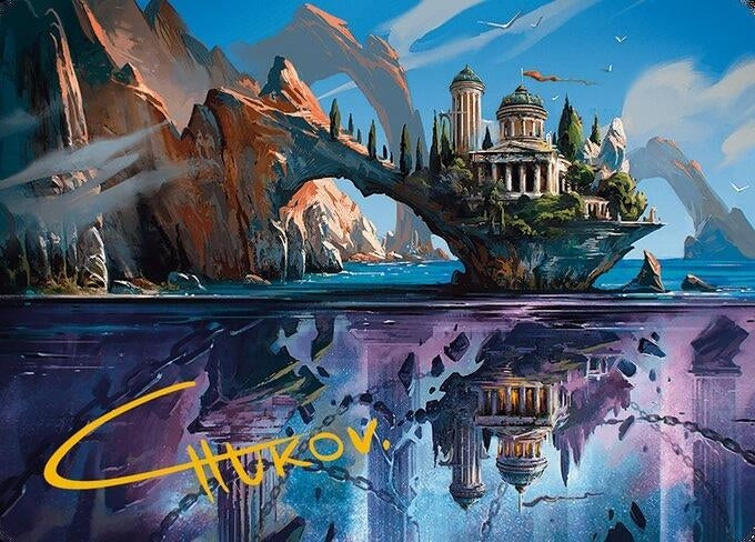 Image for Copy Land Art Card (Gold-Stamped Signature) (29) [Modern Horizons 3] - Magic: The Gathering