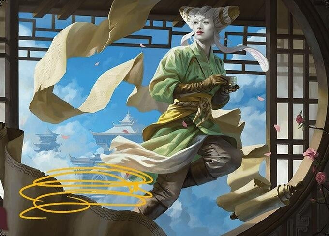 Image for Tamiyo, Inquisitive Student Art Card (Gold-Stamped Signature) (17) [Modern Horizons 3] - Magic: The Gathering