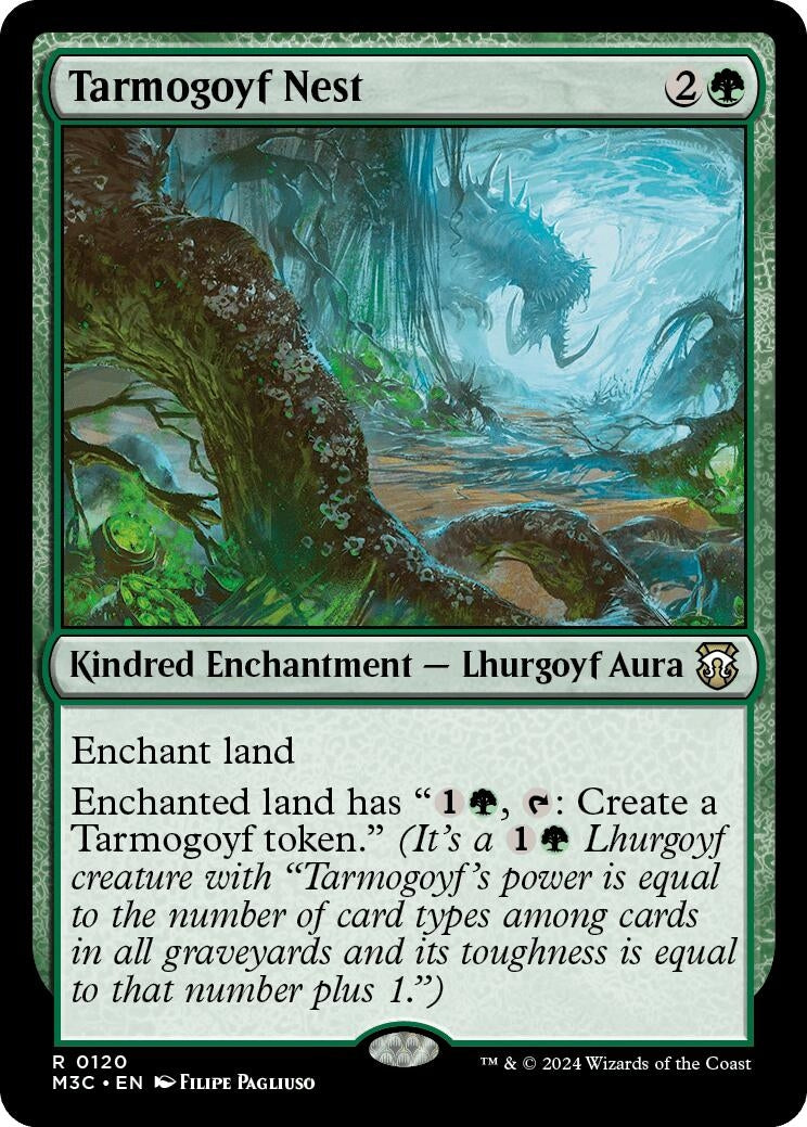 Image for Tarmogoyf Nest (120) [Modern Horizons 3] - Magic: The Gathering
